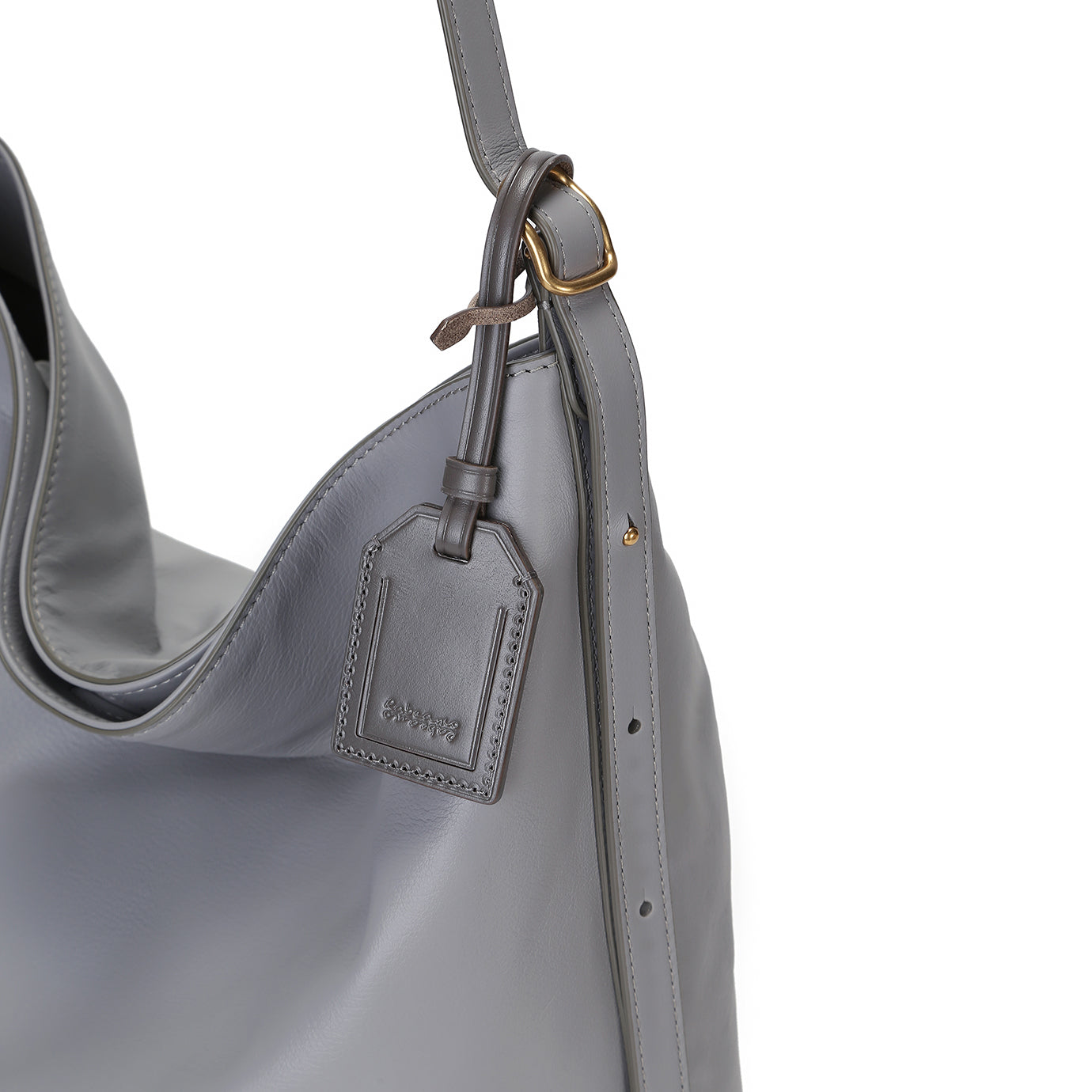 Grey hobo shoulder bag hotsell