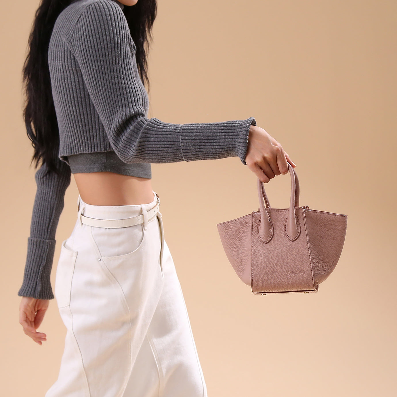 LU Mini Zip Top Handle Bag