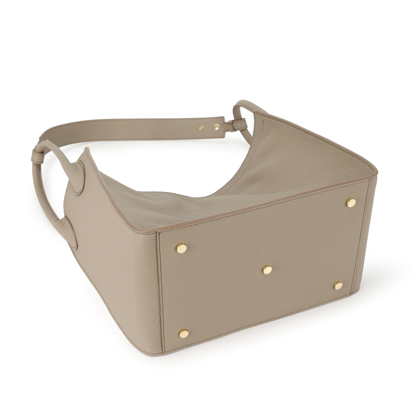 Beige top handle bag deals