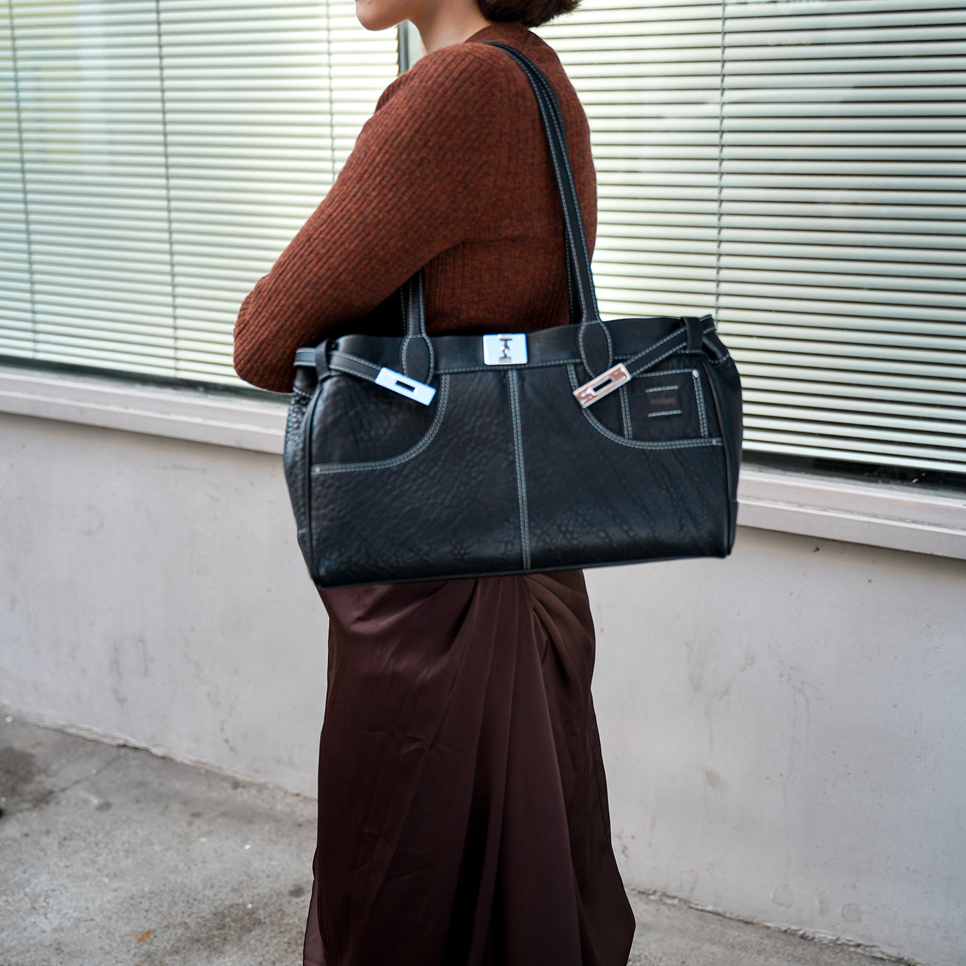 SAOI Jean Belt Bag